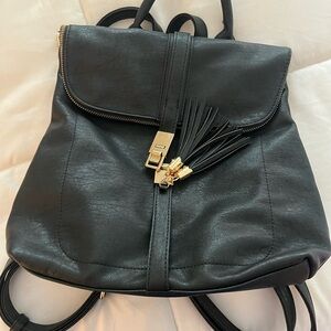 Myztique leather backpack